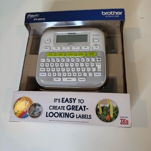 Brother P-Touch PT-D210 Easy, Compact Label Maker, 2 Lines